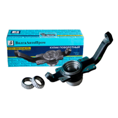 Кулак поворотный левый 2123 с подшипниками (СПЗ-9). 2123-3001015П