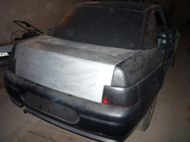 Крышка багажника стеклопластиковая для B@3 2110 (4кг) купить недорого с доставкой в Абакан