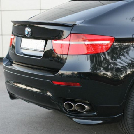 Клыки на задний бампер "GT" для BMW X6 купить недорого с доставкой в Абакан