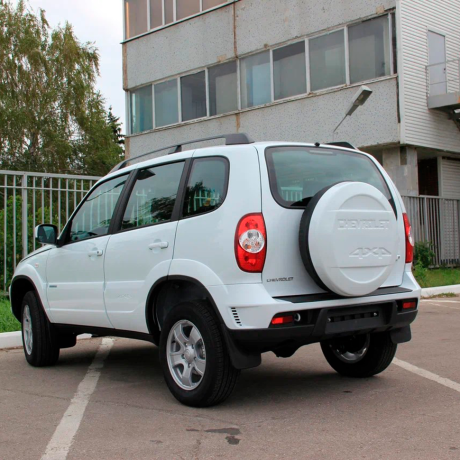 Колпак запасного колеса Chevrolet Niv@ (крашенный) купить недорого с доставкой в Абакан