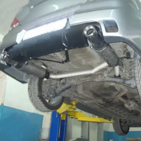 Нижнее крепление заднего бампера "EVO" для Mitsubishi Lancer IX (2003-2009) купить недорого с доставкой в Абакан