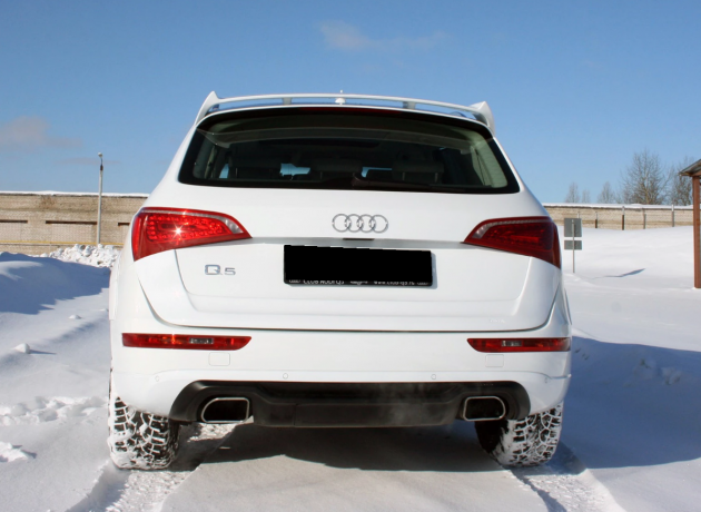 Спойлер (АнтиКрыло) (в комплекте с эмблемой ABT) в стиле "ABT" для Audi Q5 (2008-2012) купить недорого с доставкой в Абакан