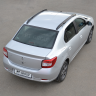 Рейлинги (Черный Муар) "Комфорт" RENAULT Logan (2014-н.в.) купить недорого с доставкой в Абакан