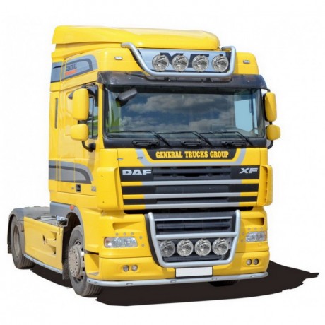 Защита порогов для DAF FT XF105.410-460 (2008-2013)(Окрашенное) купить недорого с доставкой в Абакан