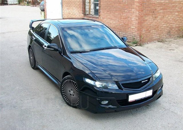 Накладки на фары (реснички) широкие для Honda Accord VII (2004-2008) купить недорого с доставкой в Абакан
