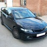 Накладки на фары (реснички) широкие для Honda Accord VII (2004-2008) купить недорого с доставкой в Абакан