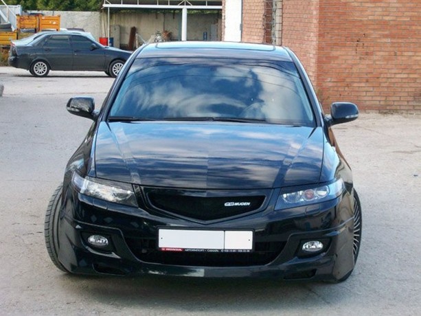 Накладки на фары (реснички) широкие для Honda Accord VII (2004-2008) купить недорого с доставкой в Абакан