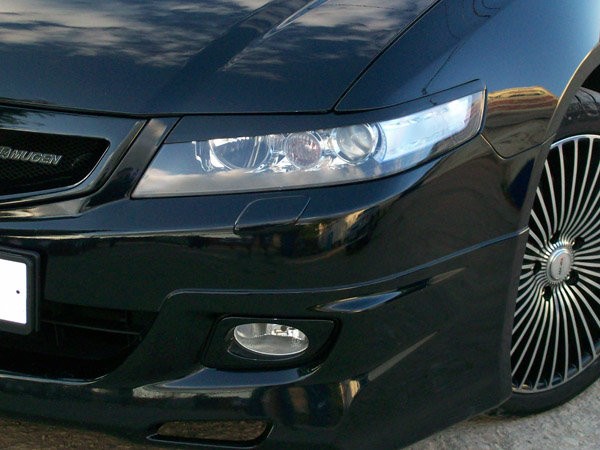 Накладки на фары (реснички) широкие для Honda Accord VII (2004-2008) купить недорого с доставкой в Абакан