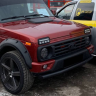 Бампер передний "Urban" под ПТФ для L@DA 4x4 Urban купить недорого с доставкой в Абакан