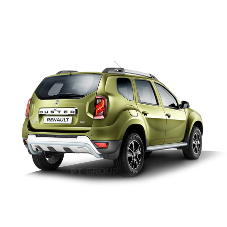 Защита порогов с алюм. площадкой d51мм «Эстонец» ИСКРА (ППК) Renault Duster (2012-2020), Nissan Terrano (2014-н.в.) купить недорого с доставкой в Абакан