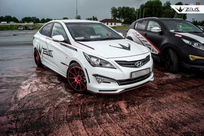Аэродинамический обвес "ZEUS" Hyundai Solaris 2015-н.в. Рестайлинг купить недорого с доставкой в Абакан