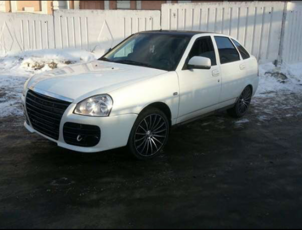 Бампер передний "Порш" для B@3 2170, 2171, 2172 L@DA Prior@ купить недорого с доставкой в Абакан