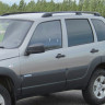 Рейлинги B@3 2123 "Chevrolet Niv@" (2002-2020), L@DA Niv@ Travel Чёрный купить недорого с доставкой в Абакан