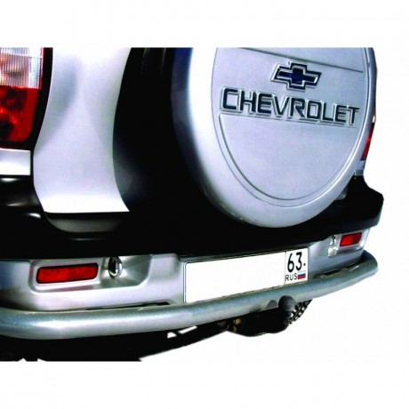 Защита заднего бампера «Коромысло», B@3 2123 "Chevrolet Niv@" купить недорого с доставкой в Абакан