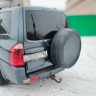 Колпак запасного колеса (Абс гладкий, закрытый) для Mitsubishi Pajero 3 купить недорого с доставкой в Абакан