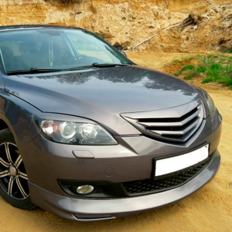 Решетка радиатора "Корнер" для Mazda 3, хэтчбэк (2003-2009) купить недорого с доставкой в Абакан