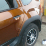 Накладки на крылья (8 шт) (ABS) RENAULT Duster (2016-2020 г.в.) купить недорого с доставкой в Абакан