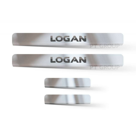 Накладки в проем дверей (4шт) (НПС) RENAULT Logan (2014-н.в.) купить недорого с доставкой в Абакан
