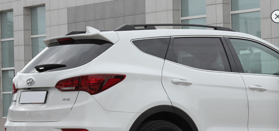 Рейлинги для Hyundai Santa Fe (2012-2018) Чёрный купить недорого с доставкой в Абакан