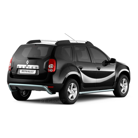 Защита порогов вогнутая d63мм ИСКРА (ППК) RENAULT Duster 2012-2020/ NISSAN Terrano 2014- купить недорого с доставкой в Абакан