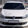 Накладки на фары (реснички) для Volkswagen Golf VI (2008-2012) купить недорого с доставкой в Абакан