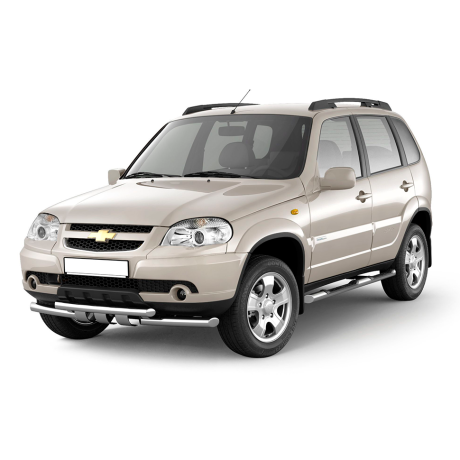Рейлинги (Черный муар) "Комфорт" CHEVROLET Niv@ 2002-2020/ L@DA Niv@ 2020-/ L@DA NIV@ Travel 2021- купить недорого с доставкой в Абакан